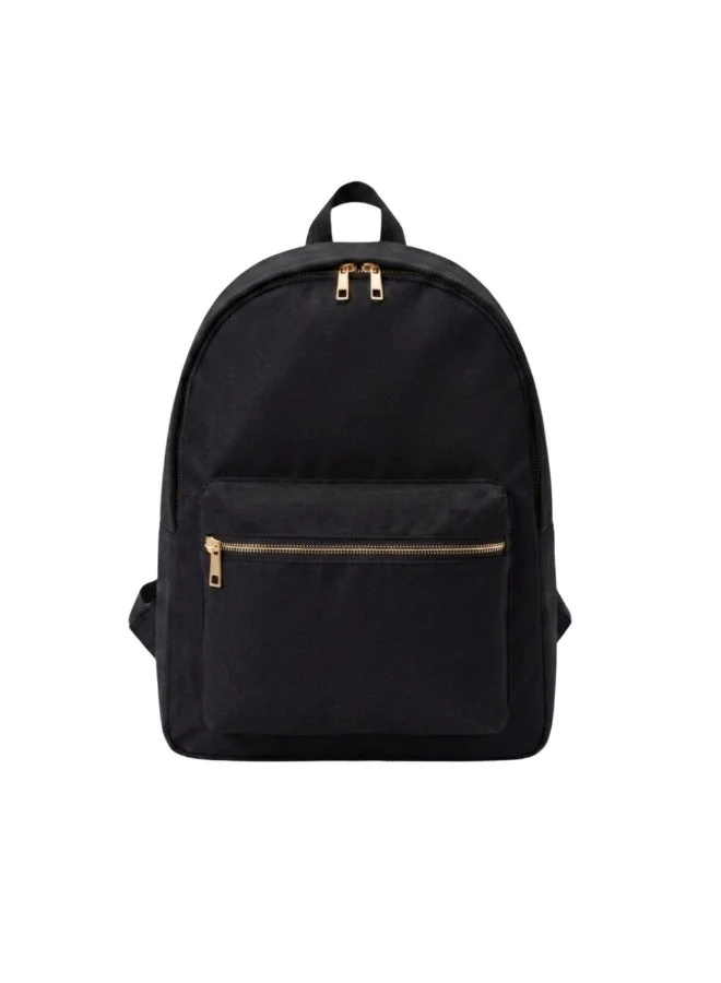 القبيلة السعيدة Black School Backpack