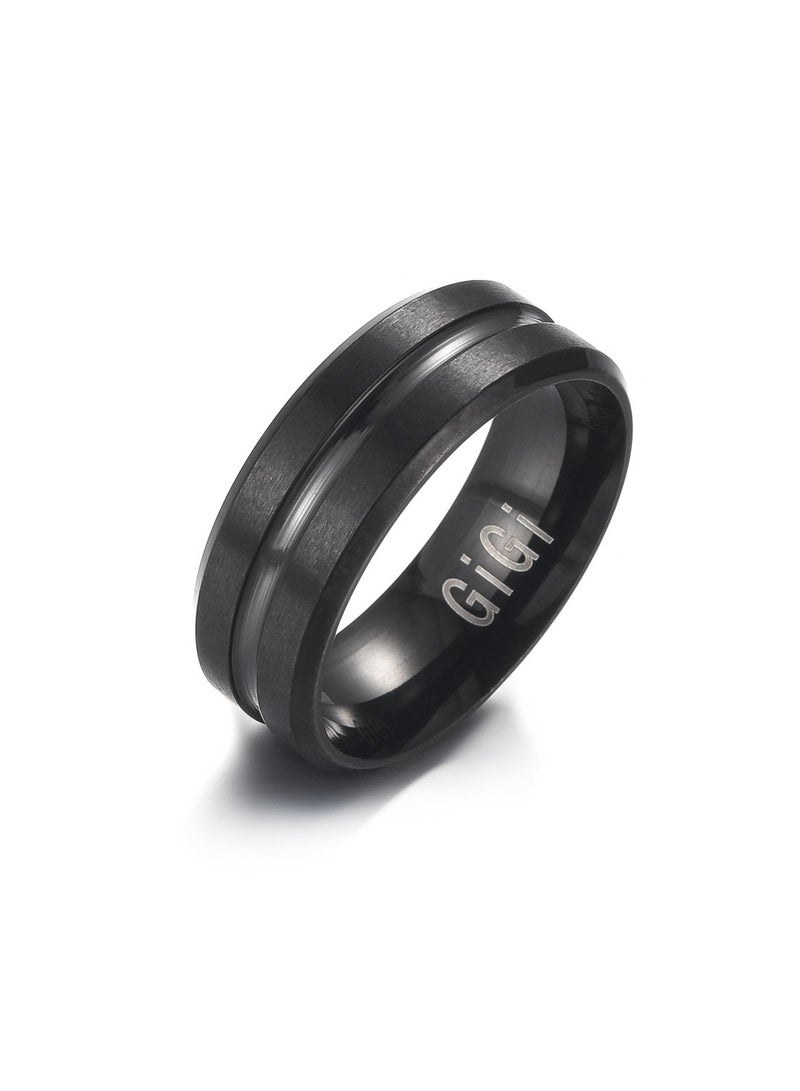 GiGi Men's stainless steel ring - Image 1