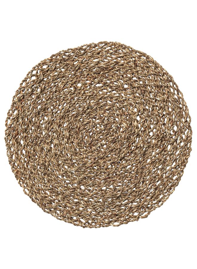 Zaboon Place mat, natural/seagrass, 37 cm - Image 1