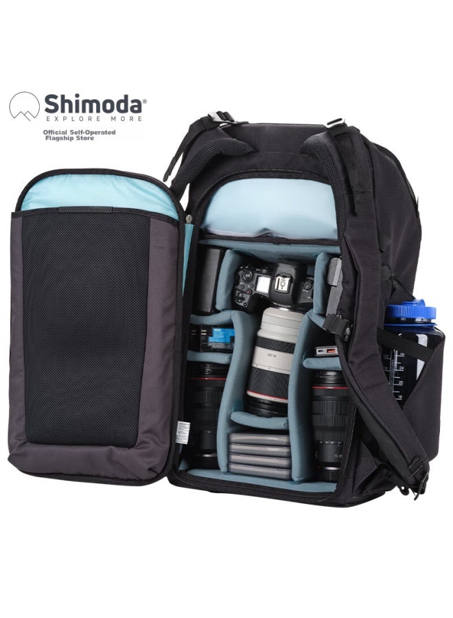 Shimoda Camera Bag, Professional Backpack Photography Bag, Large Capacity Travel Photography Bag, American Tenmoku Taichi City Series Urban Explore Ue30l, Carbon Black, 520-184 - Image 4