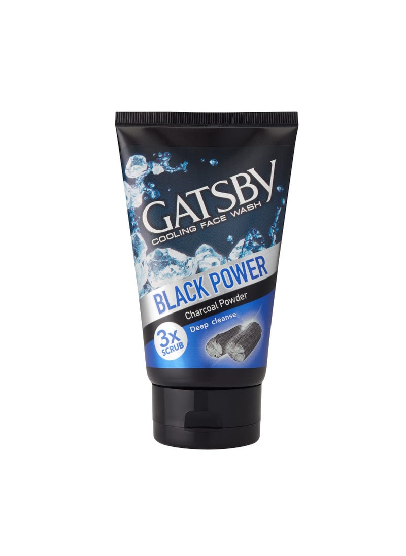 GATSBY Gatsby Cooling Face Wash, Perfect Clean, 100g  - Image 1