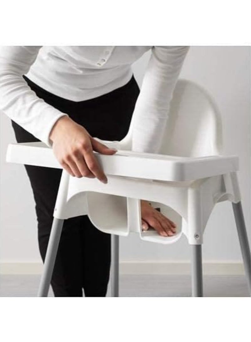 Children's High Chair with Tray – 94 cm Toddler Feeding Chair | Adjustable Baby Nutrition Seat for Infants 6 Months to 3 Years | Highchair with Table Tray for Mealtime - Image 4