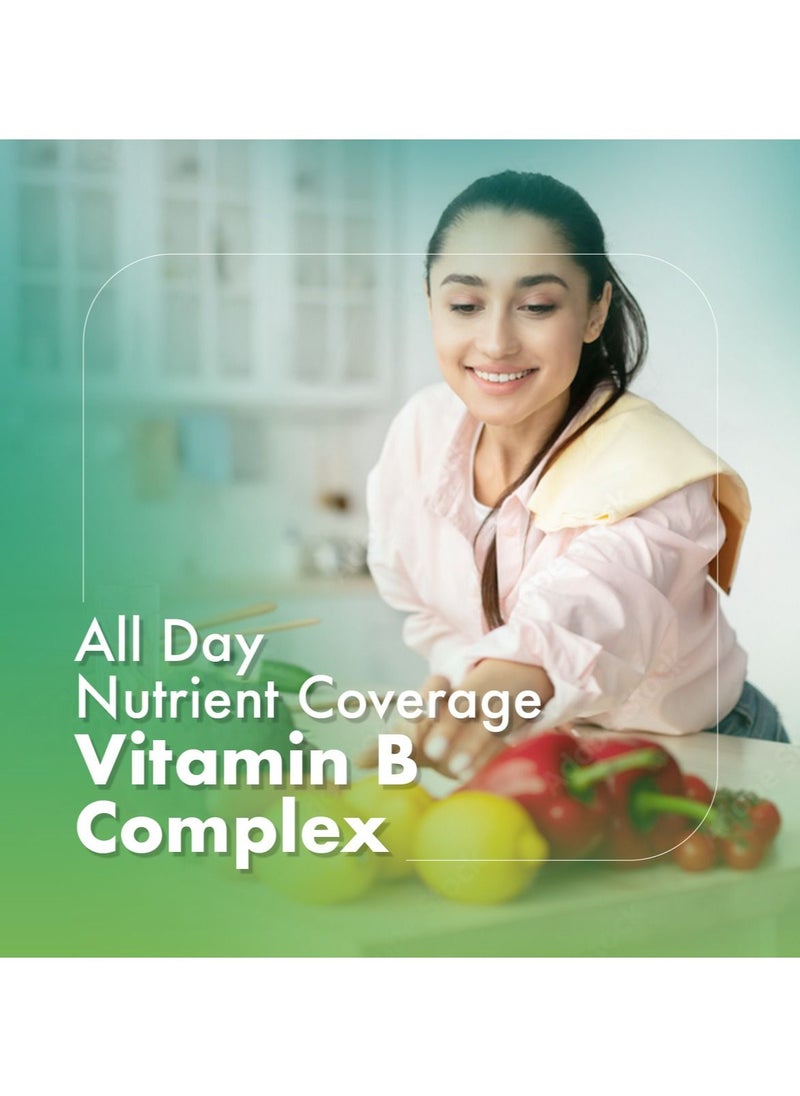 Vitabalans - B-Max Strong Tablets Vitamin B Complex 100'S - Image 1
