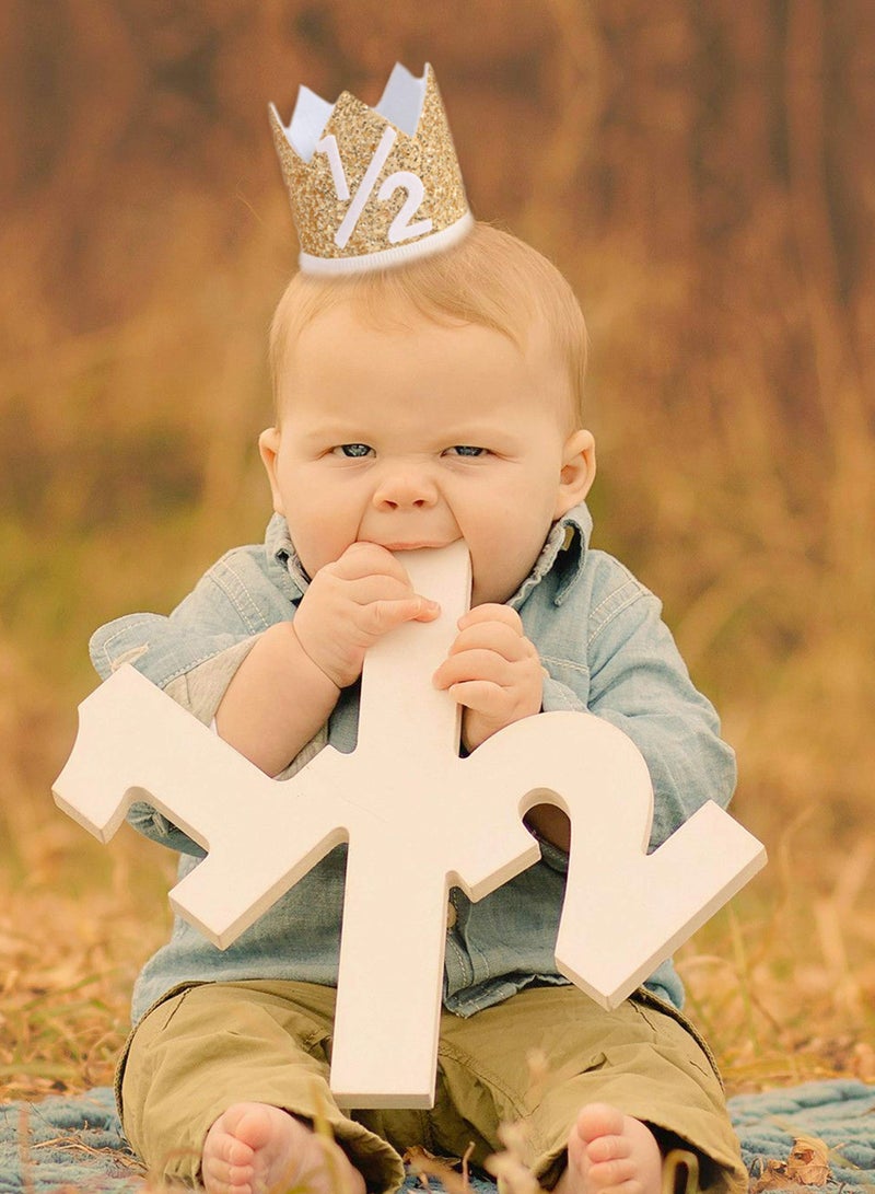 Golden Birthday Crown for Kids & Adults, Adjustable & Reusable Party Hat, Perfect Royalty Decorations for Celebrations - Image 4