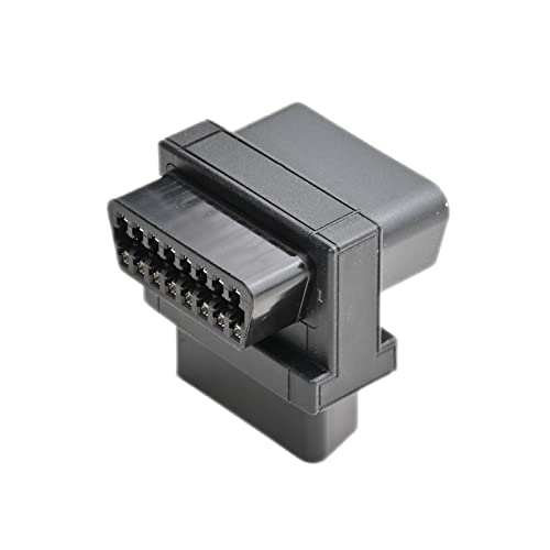 OLLGEN Mini Size OBD2 OBDII Full 16 Pin Male to Dual Female Adapter for Diagnostic Extender 1 to 2 OBD Port Extension Converter Connector - Image 3