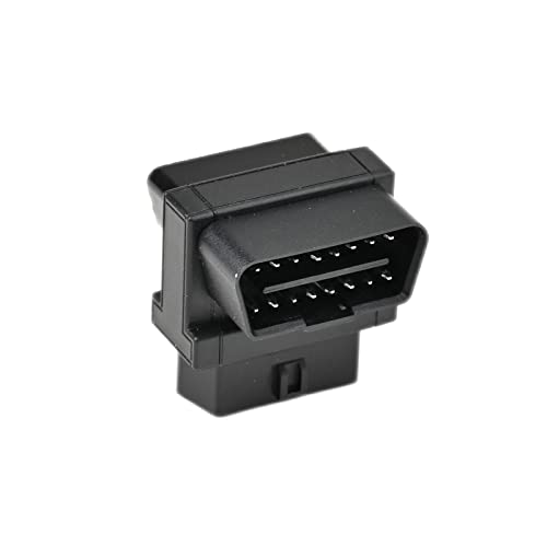 OLLGEN Mini Size OBD2 OBDII Full 16 Pin Male to Dual Female Adapter for Diagnostic Extender 1 to 2 OBD Port Extension Converter Connector - Image 1
