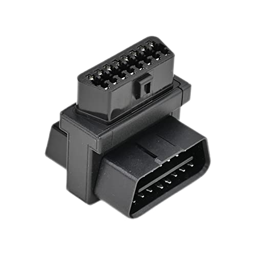OLLGEN Mini Size OBD2 OBDII Full 16 Pin Male to Dual Female Adapter for Diagnostic Extender 1 to 2 OBD Port Extension Converter Connector - Image 5