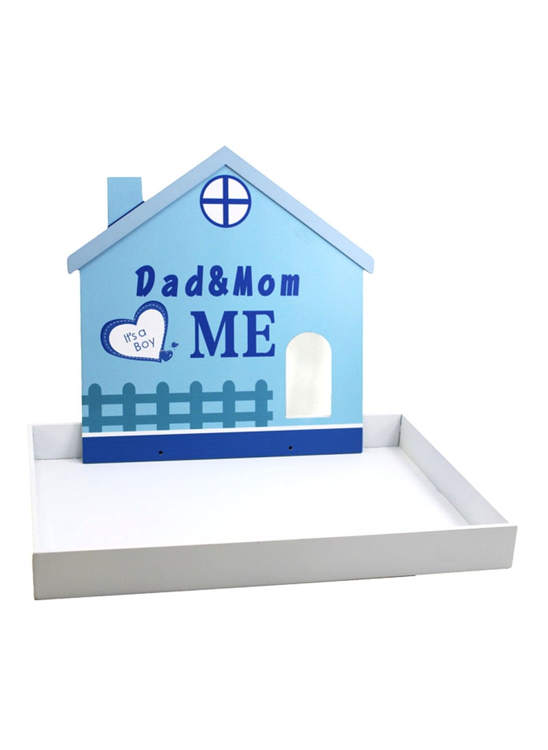 AL QADAH - 'It's a Boy' Wooden Gift Tray - Image 1
