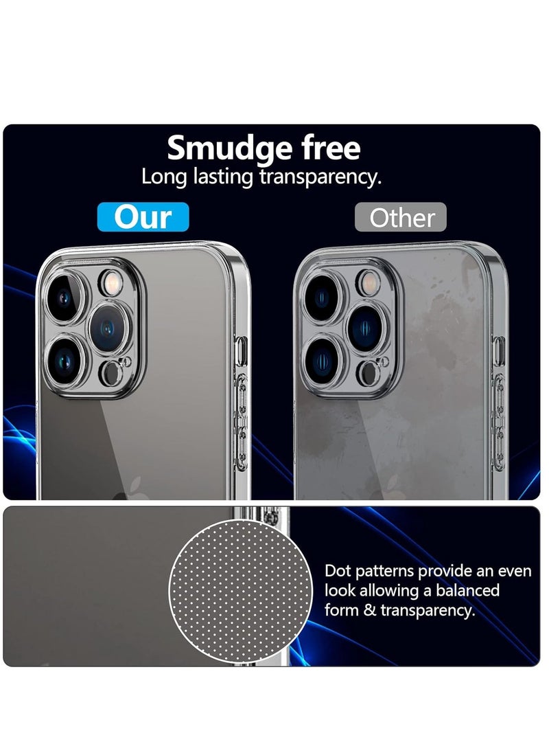 Raxoom Premium Clear Case Compatible with iPhone 14 Pro Back Cover With Full Camera Lens Coverage, Anti-Yellowing & Slim Case - Image 2