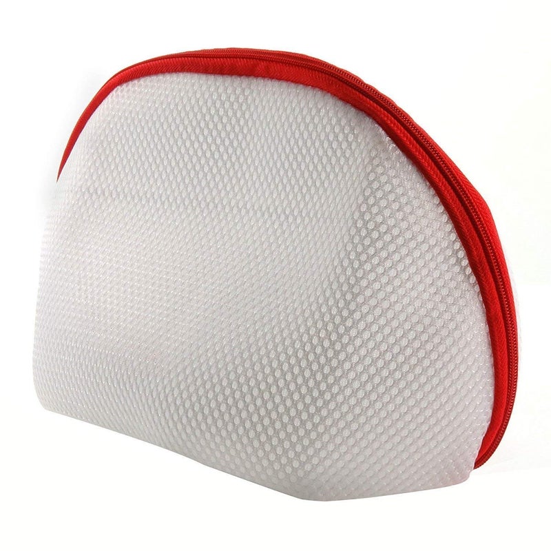 BIRZAR Double Layer Mesh Laundry Bags Sock Lingerie Saver Mesh Net Bra Wash Bag Pouch Basket Laundry Washing Mesh Net Zippered Bag Assorted 1 Pc - Image 2