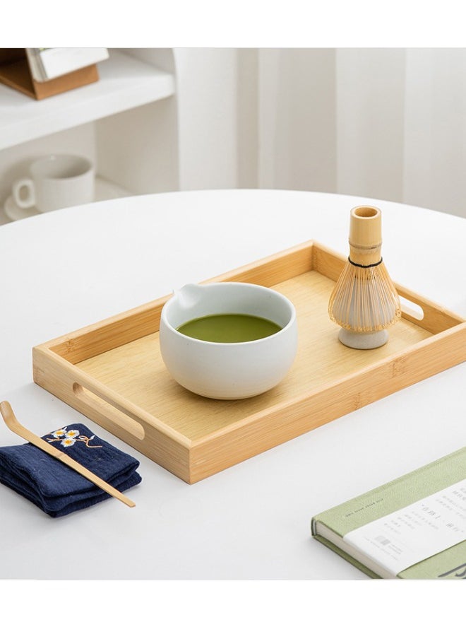 Super ZYouth 4 Piece Matcha Set, Matcha Whisk,Traditional Scoop, Matcha Bowl, Ceramic Whisk Holder,Traditional Matcha Tool Set for Matcha Tea Ceremony (White)  - Image 2