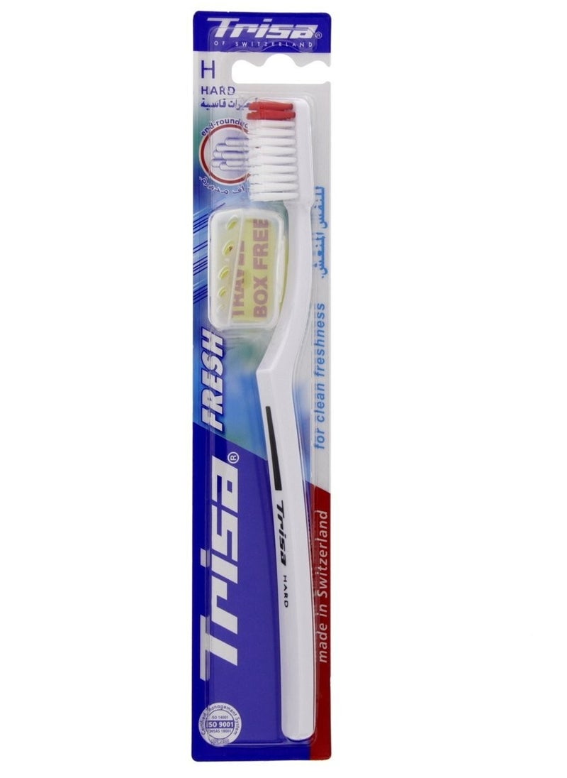 TRISA Pearl Hard Toothbrush 