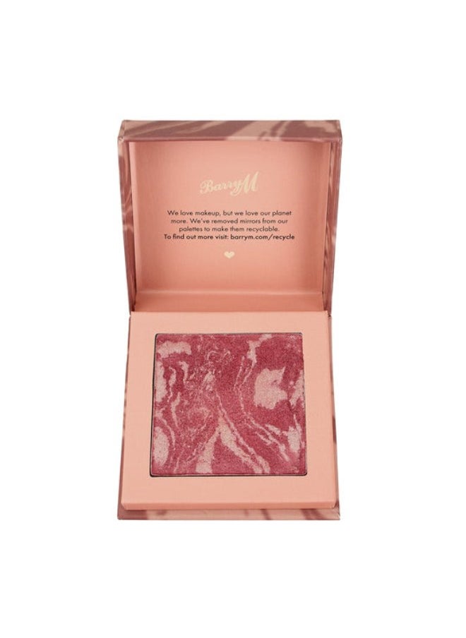 Barry M Heatwave Baked Marble Blusher Paradise 