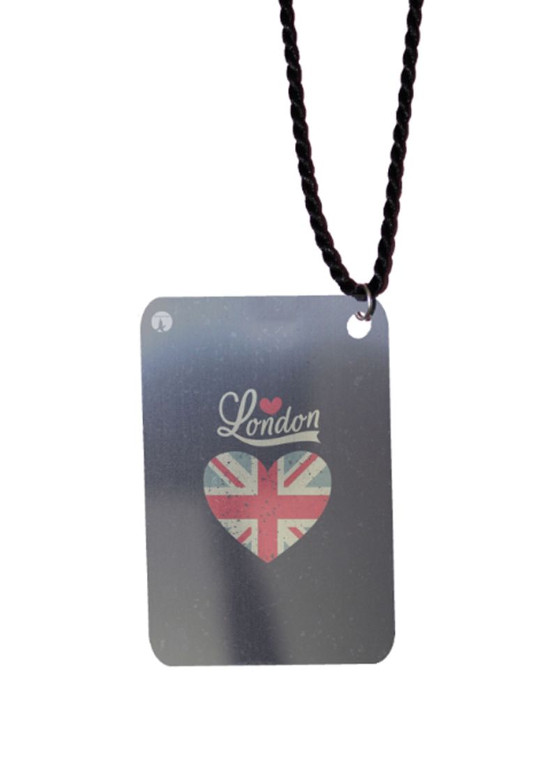 RKN London Printed Car Mirror Pendant - Image 1