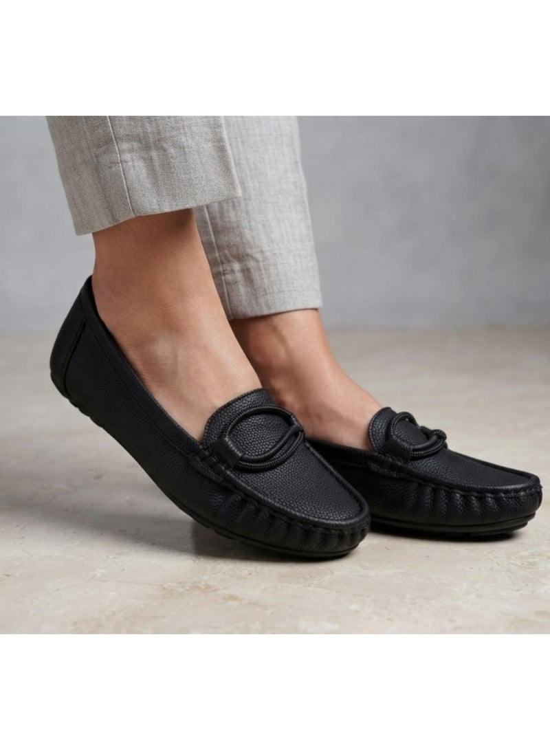 Women's shoes in whole grain leather - Image 4
