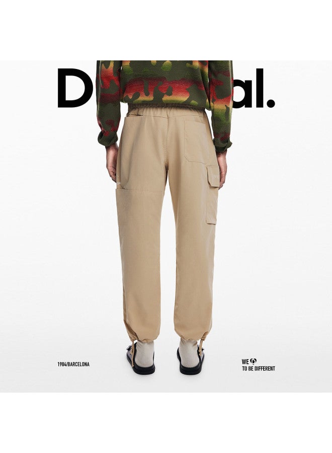 DESIGUAL بنطلون كارجو ضيق جديد للرجال لخريف/شتاء 2025 - Image 5