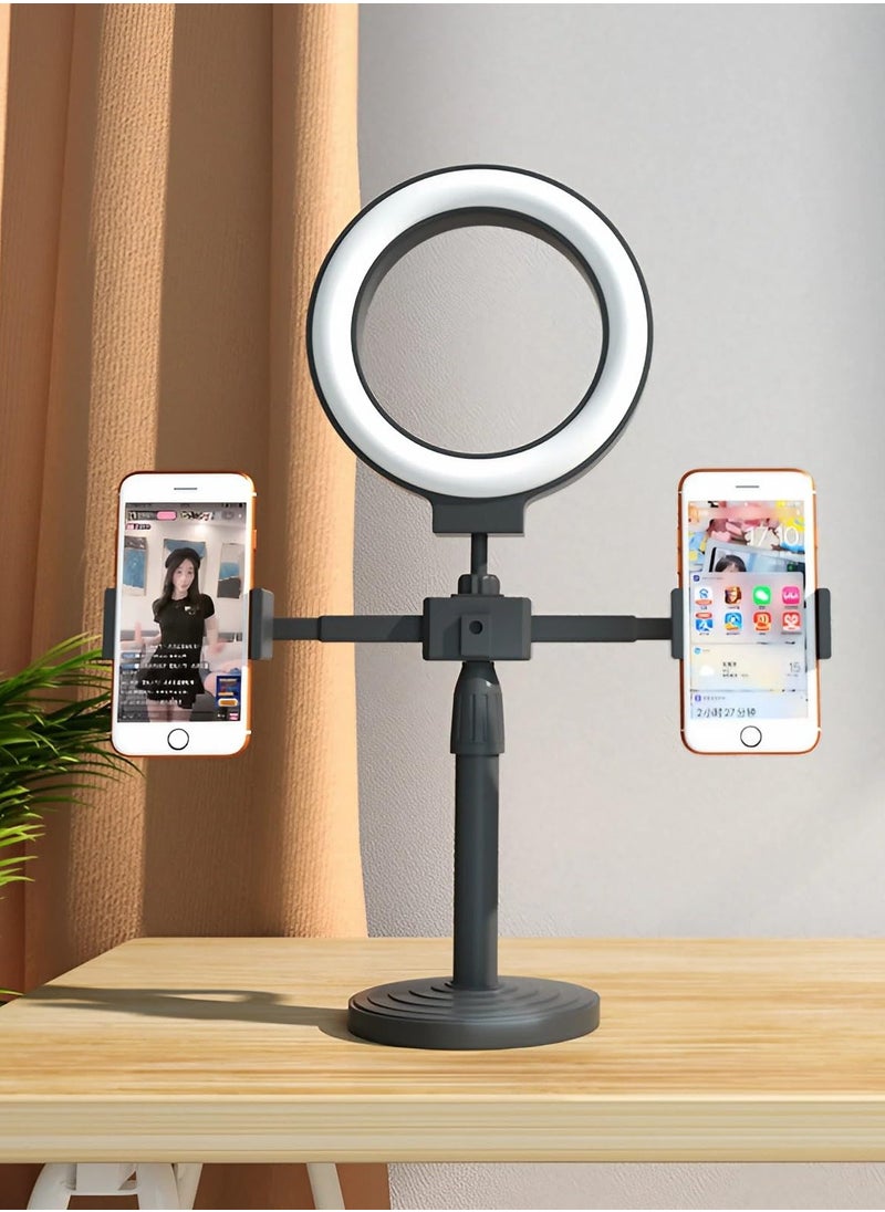 XiuWoo - Podcast Equipment Bundle with Ring Light and Phone Holder, BM-800 Podcast Microphone Bundle with V8S Voice Changer, Condenser Microphone Recording Studio Package for Podcasting Streaming Recording - Image 1