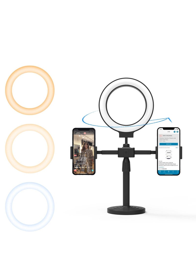 XiuWoo - Podcast Equipment Bundle with Ring Light and Phone Holder, BM-800 Podcast Microphone Bundle with V8S Voice Changer, Condenser Microphone Recording Studio Package for Podcasting Streaming Recording - Image 1