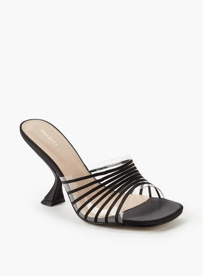 Haadana Women Flared Heel Sandals