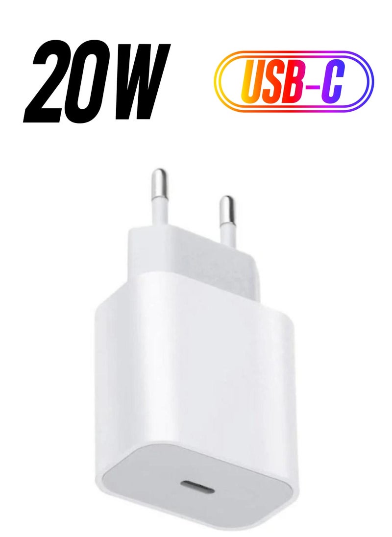 ELTRAZONE - 20W Iphone Ipad Fast Charger Apple Usb-c Power Adapters - Image 1
