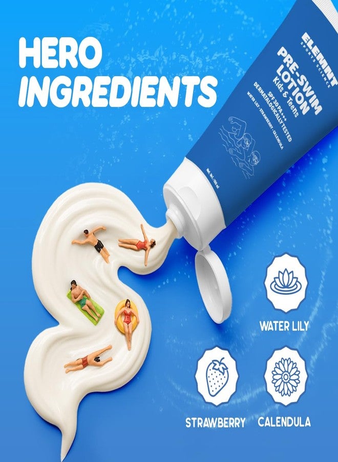 Elemnt Pre Swim SPF 30 Body Lotion for Kids & Teens | Chlorine Protection, Anti-tan Body Lotion, Protection from Sea Water Impurities & Pool Chemicals | Safe for Sensitive, Dry & Normal Skin | Upto 60 mins of Water Resistance | 100 ML (2) - Image 4