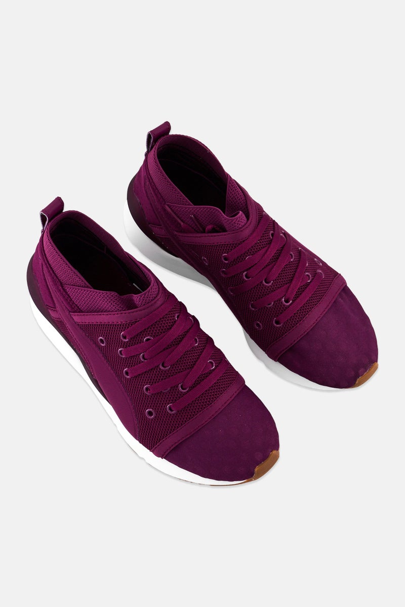 PUMA Women Pearl De Lace Up Training Shoes, Dark Purple - Image 4