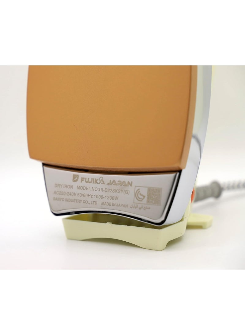 FUJIKA Japan Dry Iron UI-D22SKSY(G) - Made In Japan - Image 4