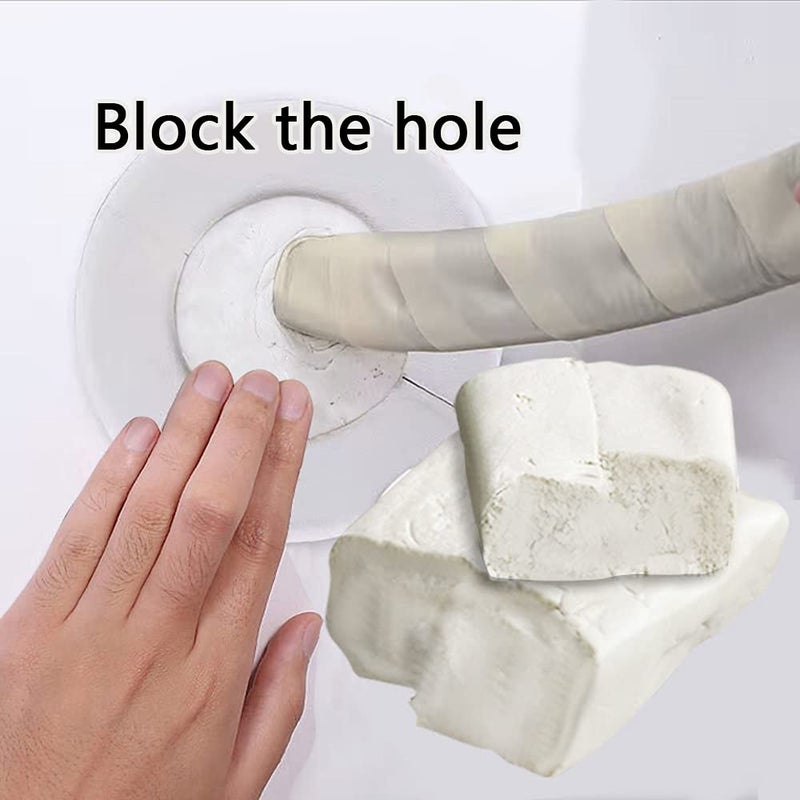 N.C NC Drywall Patch, 2PCS Wall Mending Agent, Quick & Easy Hole Filling Solution,Wall Hole Sealing Mud Sealant Household Tool - Image 2