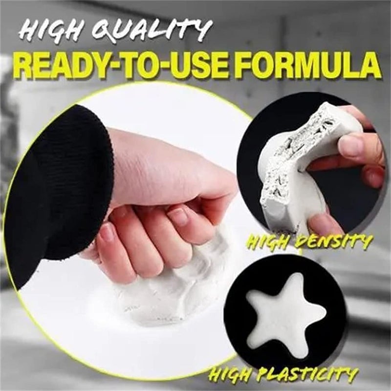 N.C NC Drywall Patch, 2PCS Wall Mending Agent, Quick & Easy Hole Filling Solution,Wall Hole Sealing Mud Sealant Household Tool - Image 5