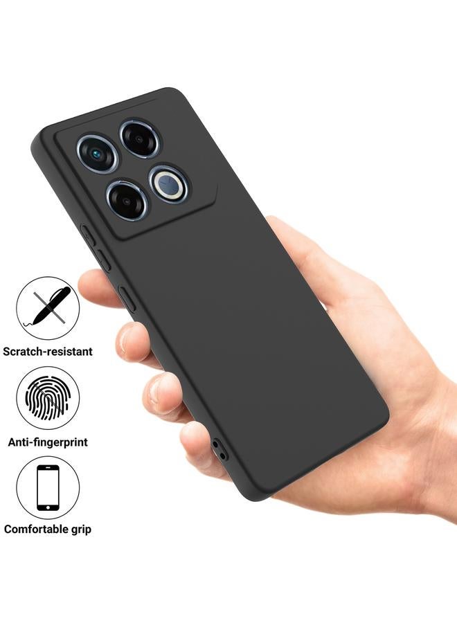 Green Tiger Case For Infinix GT 20 Pro Solid Color Liquid Silicone Dropproof Full Coverage Phone Case - Image 2