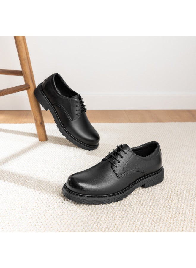 AOKANG Business Formal Leather Shoes Men's Shoes 2026 Spring New Genuine Leather Derby Shoes Office Men's Leather Shoes - Image 2