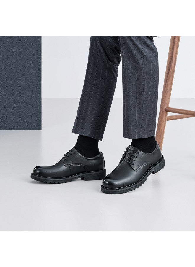 AOKANG Business Formal Leather Shoes Men's Shoes 2026 Spring New Genuine Leather Derby Shoes Office Men's Leather Shoes - Image 3