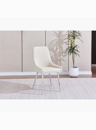 Silverado Dining Chair With Gun Metal Legs 46 x 91 x 40.5 cm - pzsku/ZB81D9F7052916B78F4E4Z/45/_/1697104773/2c0753e8-fc22-426d-9af1-b209c05abb0b