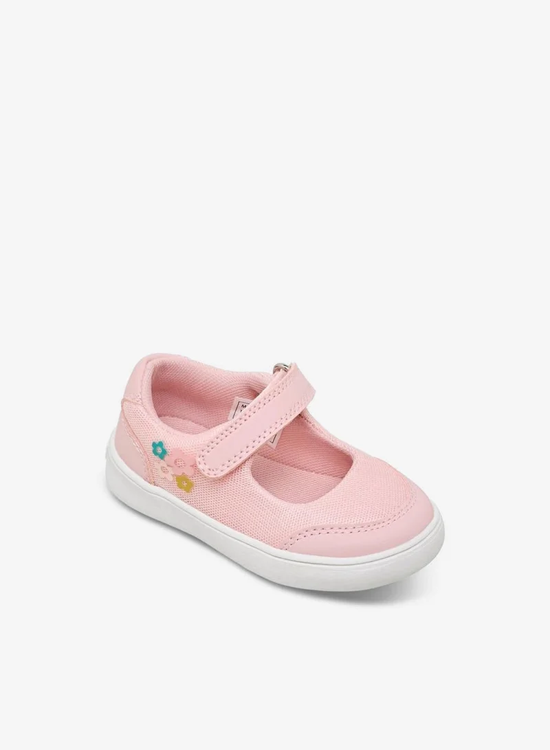 بيرفيت Girls Hook & Loop Mary Jane Shoes