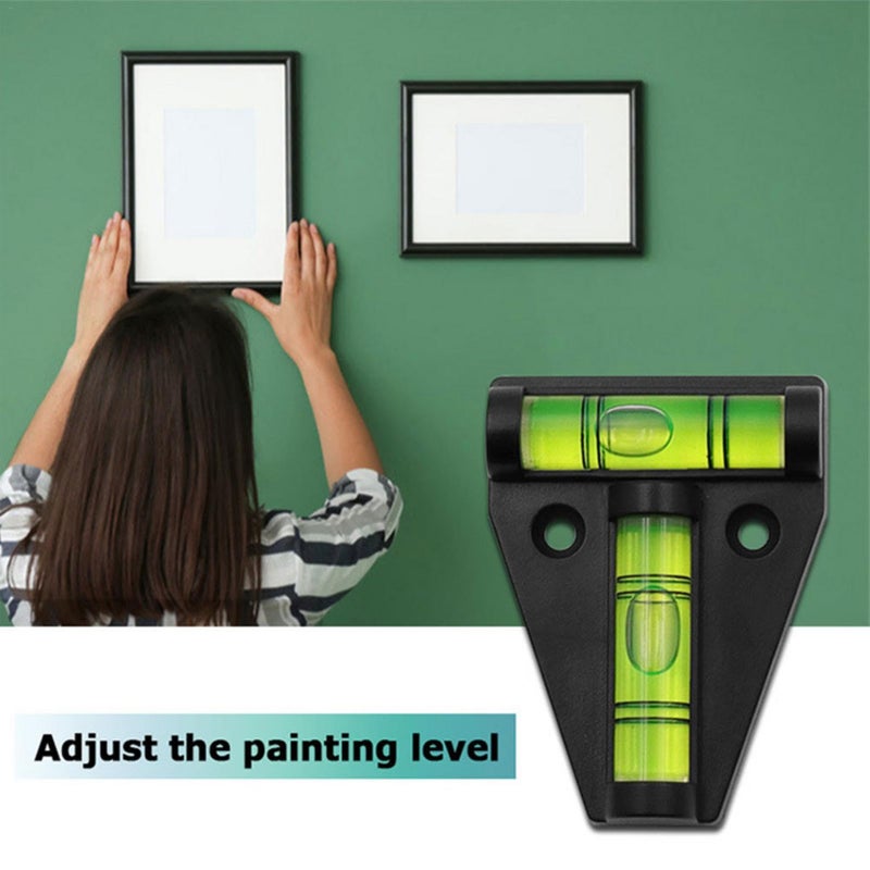 Black T Type Spirit Level Multipurpose Camper Level Tool - Image 5