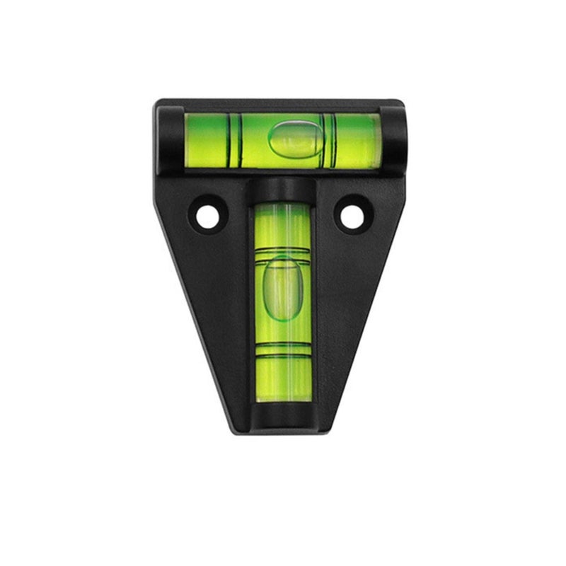 Black T Type Spirit Level Multipurpose Camper Level Tool - Image 2
