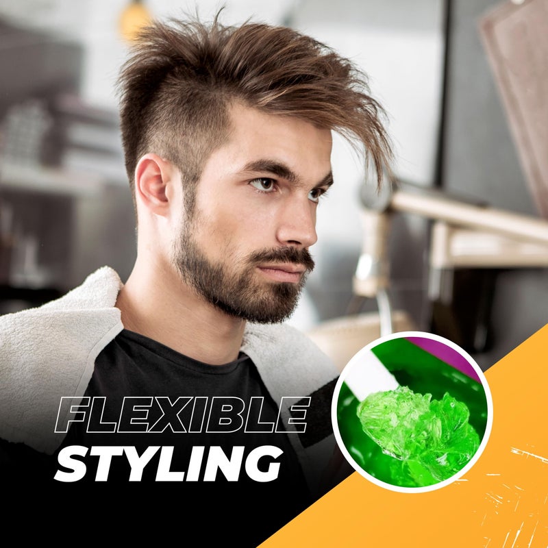 nishman Hair Styling Gel Wax Series 150ml (Pack of 1, 04 Rugby) - Image 3