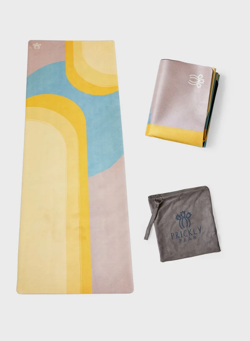 prickly_pear Disco' Travel Yoga Mat