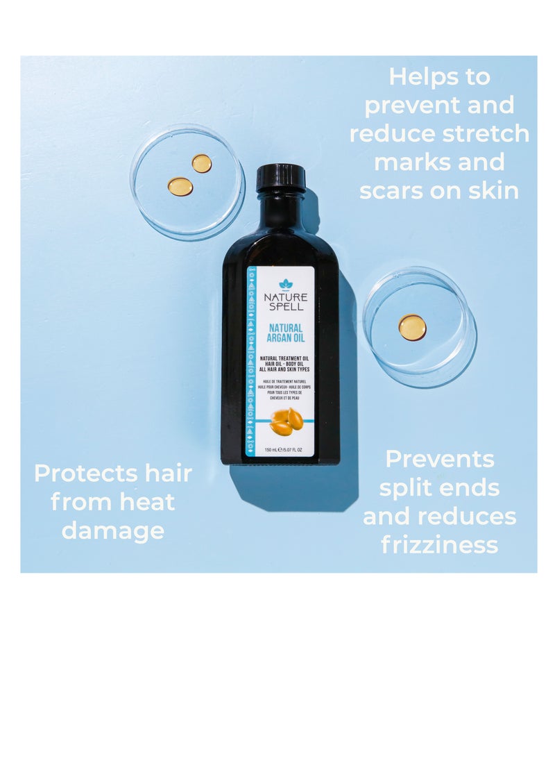 Nature Spell Argan Oil For Hair and Body 150 ML  - Image 3
