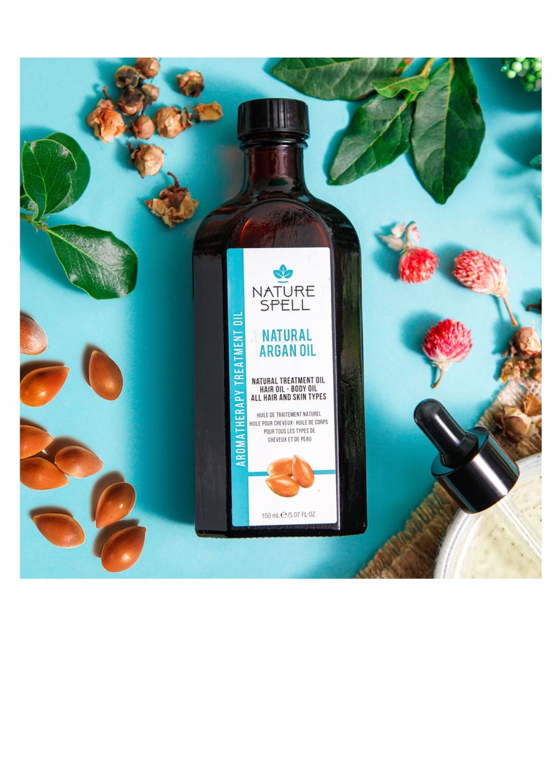 Nature Spell Argan Oil For Hair and Body 150 ML  - Image 2