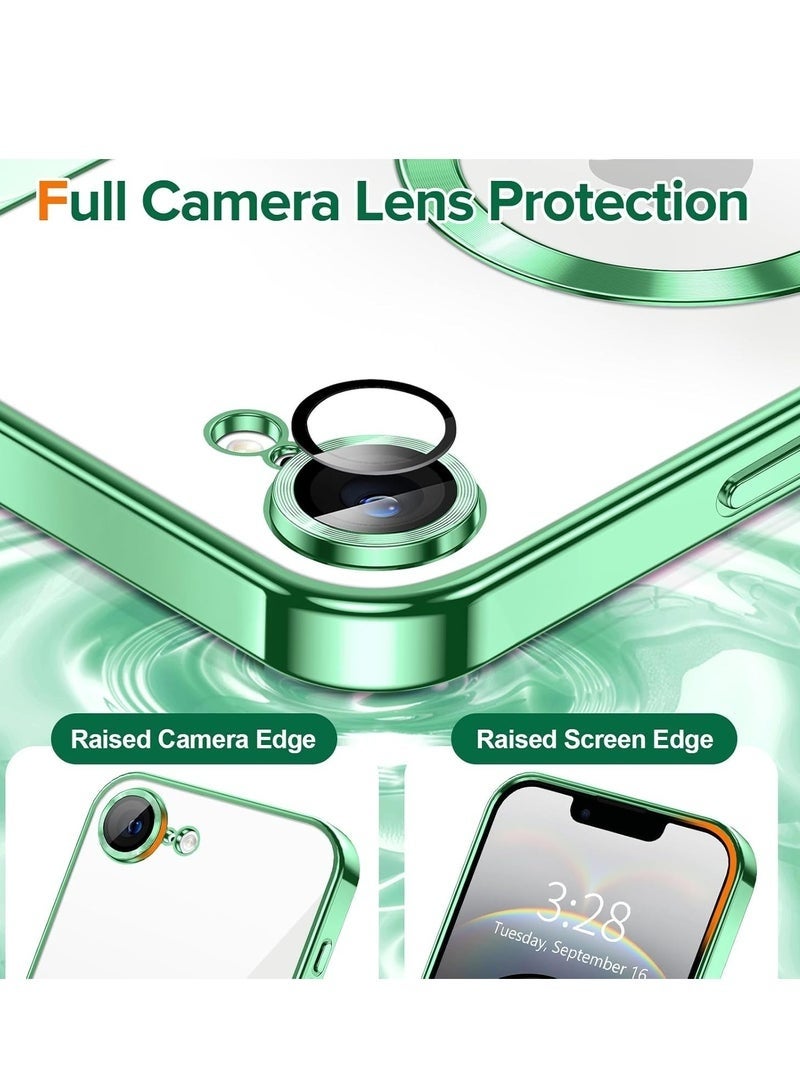 ELTRAZONE iPhone 17 Air Clear Case Compatible with Magsafe & Tempered Glass | Crystal Clear Anti-Yellow Back Cover | Shockproof, Slim Fit, Anti-Scratch Full HD Screen Protector for iPhone 17 Air 6.5-Inch - Image 5