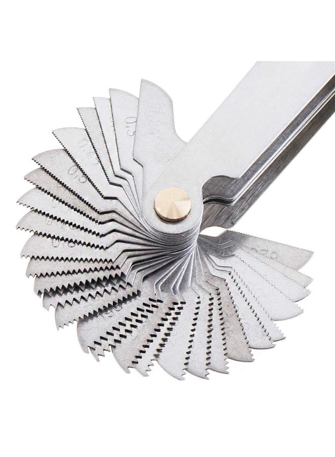 مقياس متري وإمبراطوري وبرغي 55 درجة ومتري 60 درجة و60 درجة مقياس خطوة الخيط للقياس الصناعي - Image 5