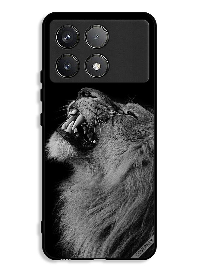 Covernex Xiaomi Poco X6 Pro 5G Protective Case Cover Rejoicing Lion - Image 1
