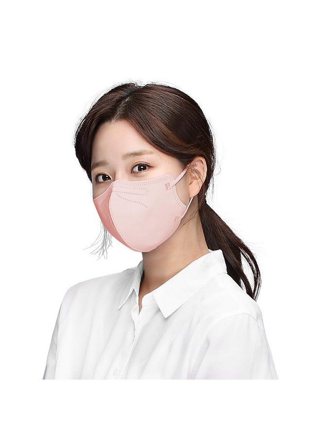 HOMSSEM [25p Arte Korea Face Mask for Adults -2D Protective Health Face Mask for Dust and Smoke - 4-Layer (Navy [25p]) - Image 4