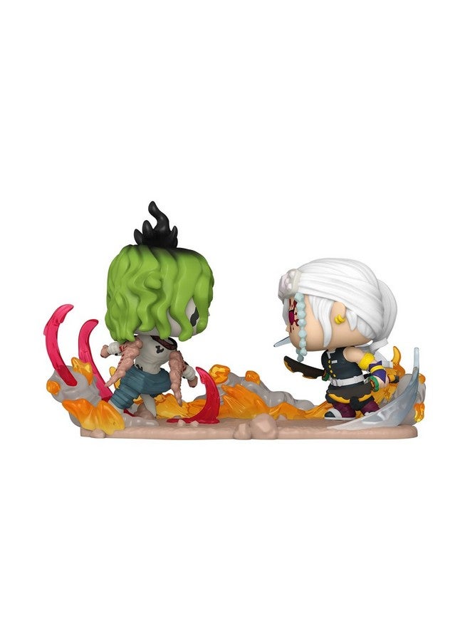 Funko Funko POP Moments: DS - Tengen Uzui Vs Gyutaro - Demon Slayer - Collectable Vinyl Figure - Gift Idea - Official Merchandise - for Kids & Adults - Anime Fans - Model Figure for Collectors and Display  - Image 2