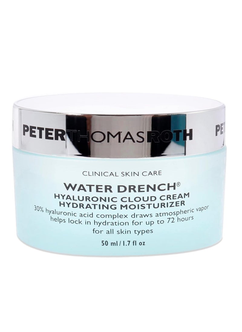 PETER THOMAS ROTH Peter Thomas Roth | Water Drench Hyaluronic Cloud Cream | Hydrating Moisturizer for Face, Up to 72 Hours of Hydration for More Youthful-Looking Skin, Fragrance Free  - Image 5