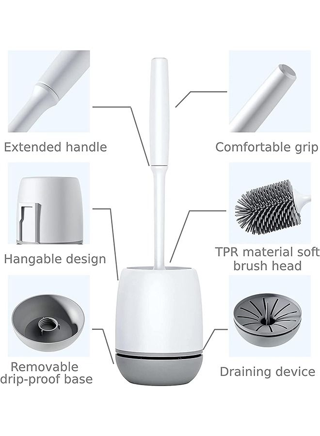 Toilet Bowl Brush and Holder