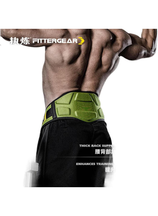 Fittergear Weighted Dip Belt With Chain For Pull Ups And Squats, Gym Barbell Plate Loading Belt, Black - Image 1