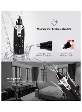 Portable Nasal Nose Hair Trimmer For Men Black - view 5