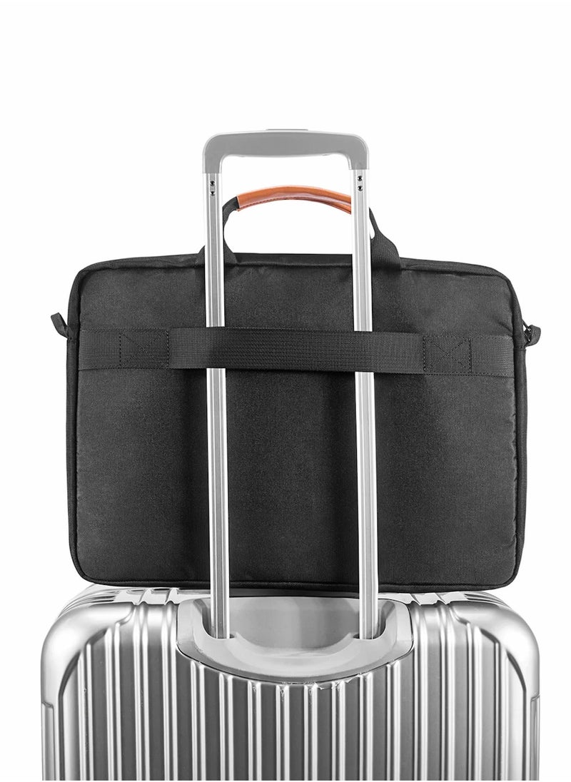 Tomtoc - Navigator-A43 Laptop Shoulder Bag for 14-inch MacBook Pro M4/M3/M2/M1 Pro/Max 2023-2021, 13.5-14.4 Surface Laptop Studio/5/4/3, Surface Book 3/2/1, 360 Protective Case Fit Asus VivoBook/ZenBook 14 - Image 1